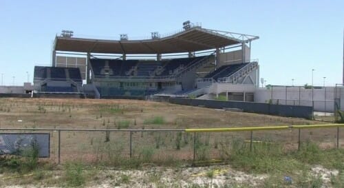 the-softball-stadium-is-among-the-most-empty
